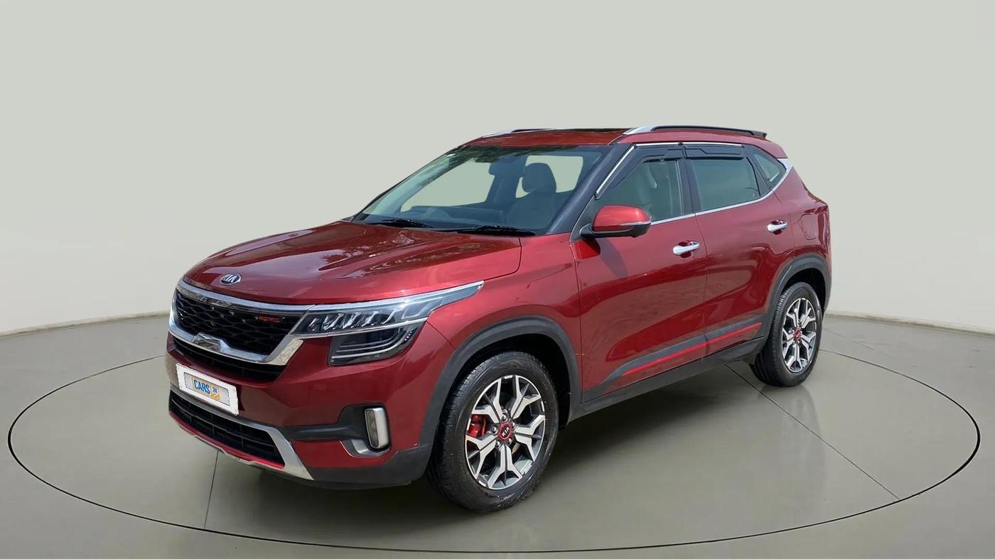 2020 KIA SELTOS GTX PLUS DCT 1.4 PETROL, Petrol, Automatic, 75,698 km, Left Front Diagonal