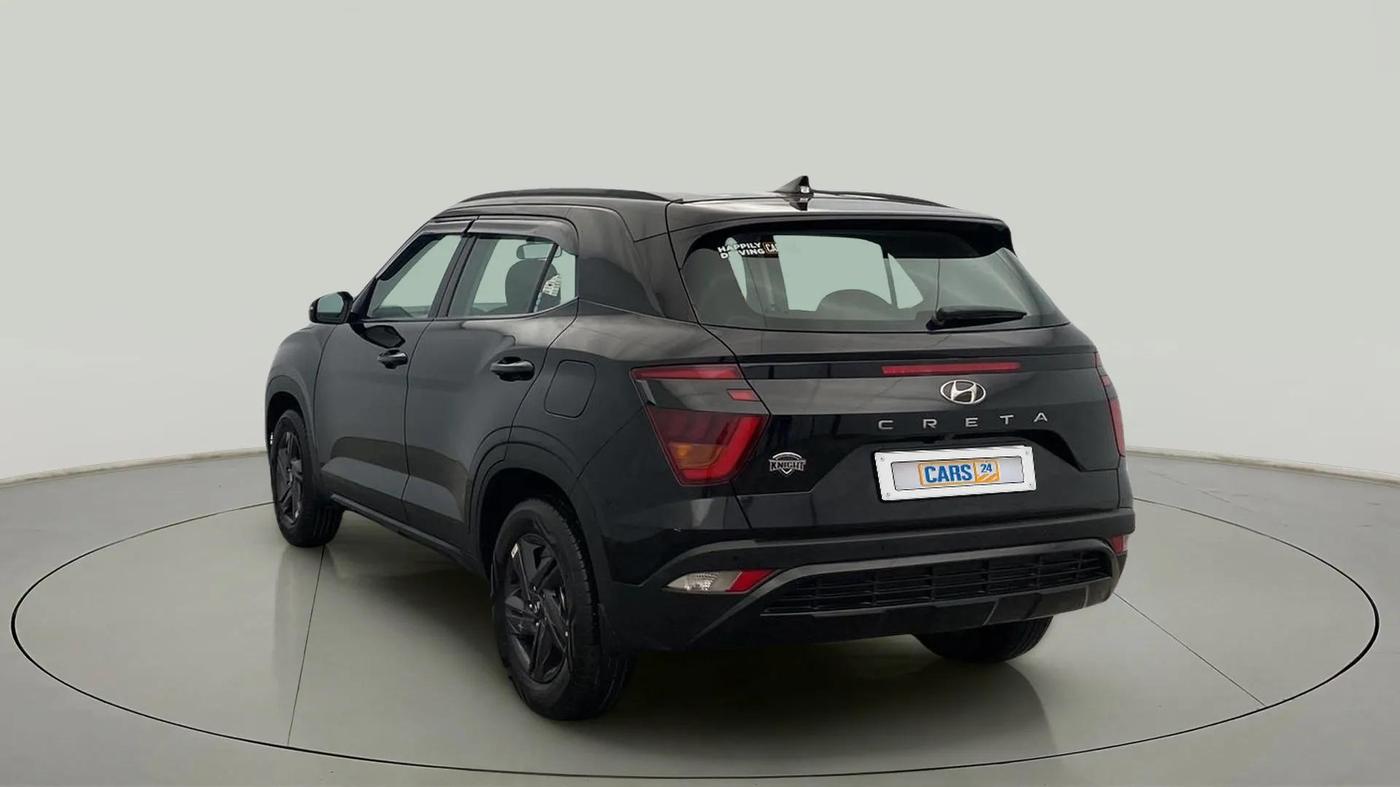 2023 Hyundai Creta S PLUS KNIGHT 1.5 PETROL, Petrol, Manual, 20,399 km, Left Back Diagonal