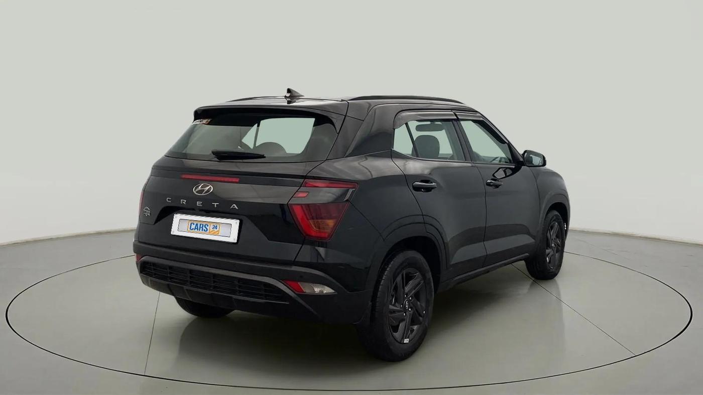 2023 Hyundai Creta S PLUS KNIGHT 1.5 PETROL, Petrol, Manual, 20,399 km, Right Back Diagonal