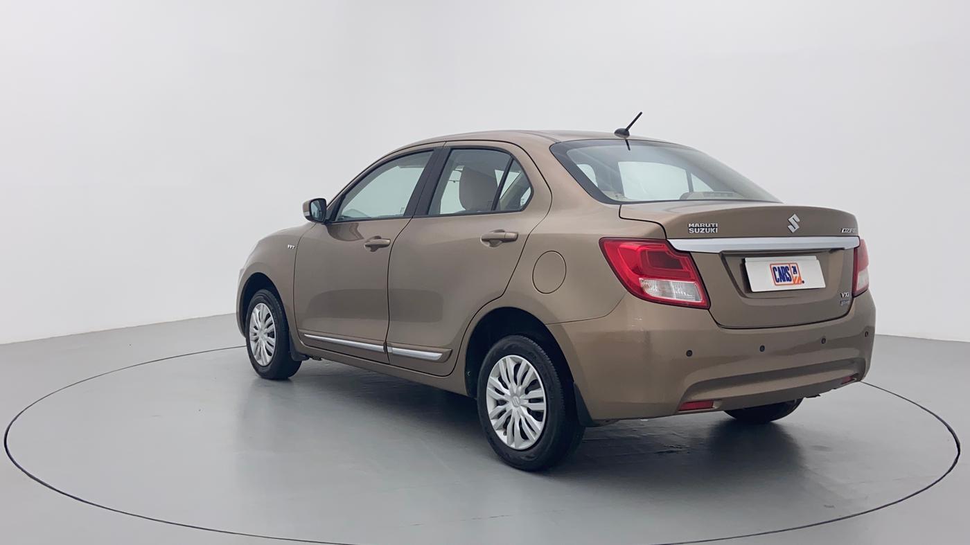2017 Maruti Dzire VXI AMT, Petrol, Automatic, 68,170 km, Left Back Diagonal (45- Degree) View