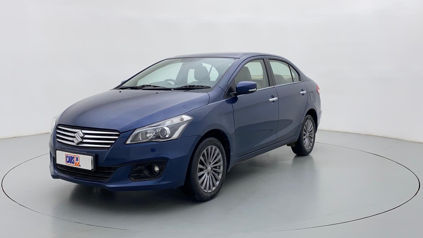 2018 Maruti Ciaz ALPHA 1.4 VVT AMT, Petrol, Automatic, 20,315 km, Left Front Diagonal