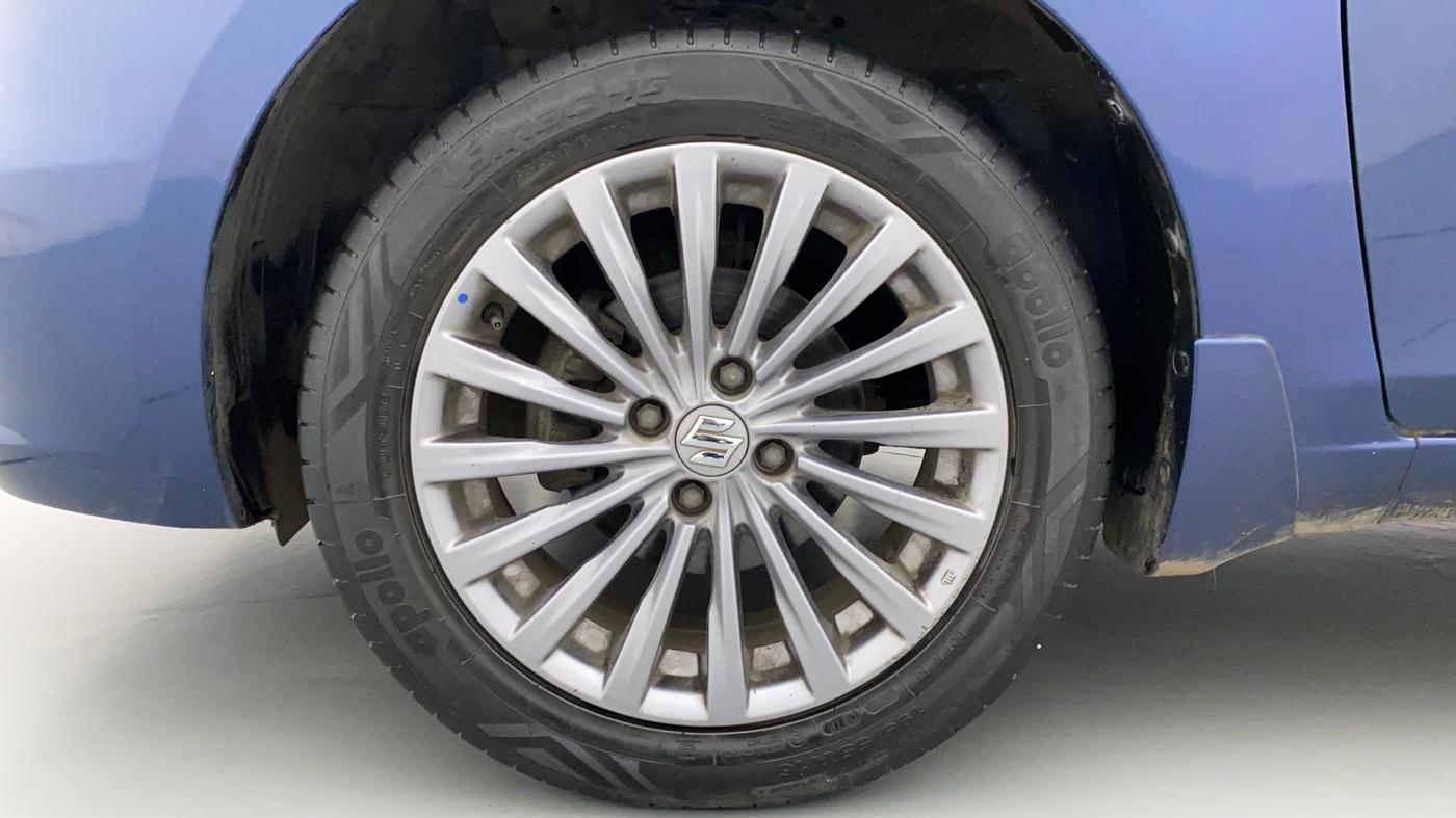 2018 Maruti Ciaz ALPHA 1.4 VVT AMT, Petrol, Automatic, 20,315 km, Left Front Wheel