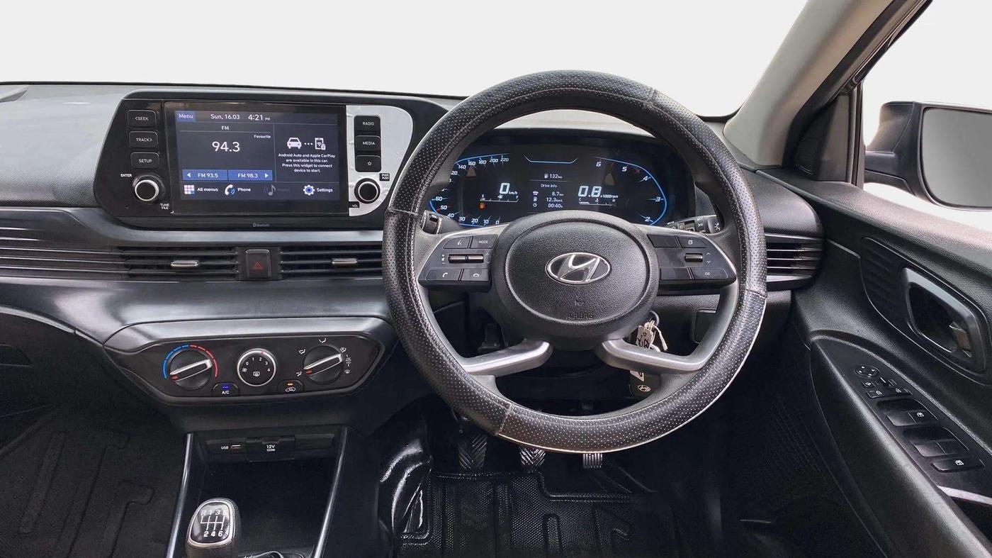 2021 Hyundai NEW I20 SPORTZ 1.5 MT, Diesel, Manual, 41,268 km, Steering Wheel Close Up