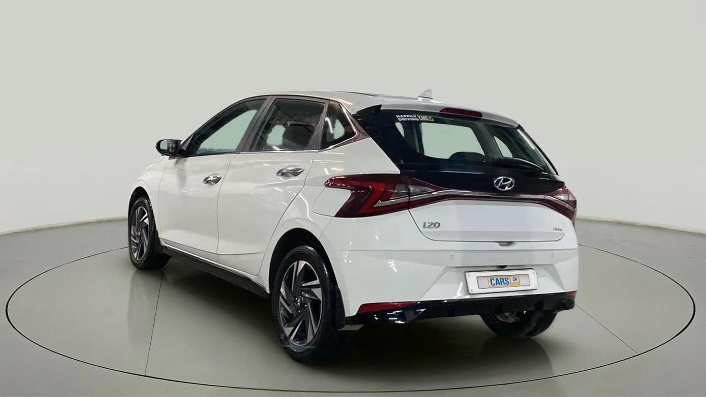 2021 Hyundai NEW I20 ASTA (O) 1.0 TURBO GDI DCT, Petrol, Automatic, 4,118 km, Left Back Diagonal