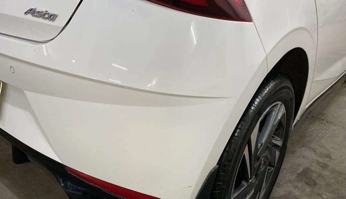 2021 Hyundai NEW I20 ASTA (O) 1.0 TURBO GDI DCT, Petrol, Automatic, 4,118 km, Rear bumper - Minor scratches