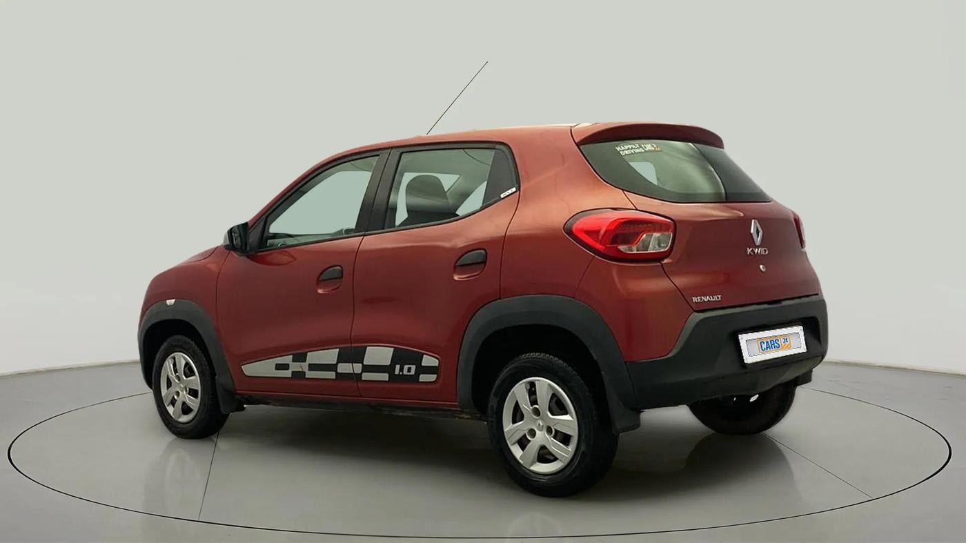 2018 Renault Kwid RXT 1.0 (O), Petrol, Manual, 38,375 km, Left Back Diagonal