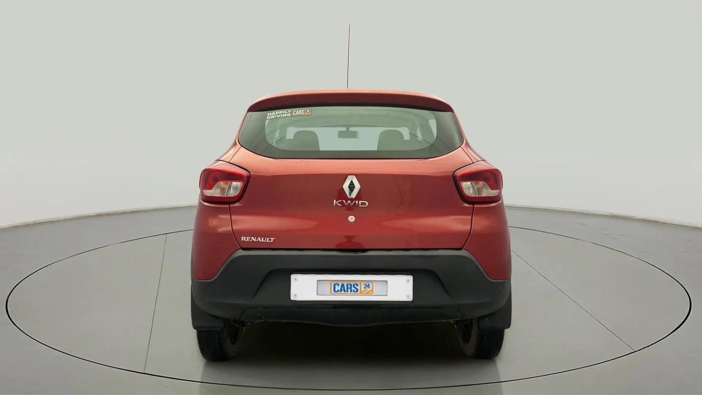 2018 Renault Kwid RXT 1.0 (O), Petrol, Manual, 38,375 km, Back/Rear