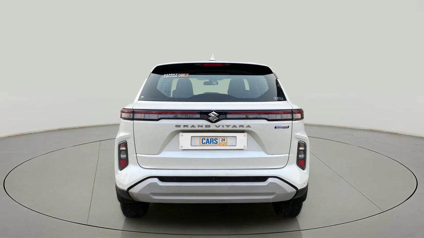 2023 Maruti Grand Vitara SIGMA SMART HYBRID, Petrol, Manual, 10,618 km, Back/Rear