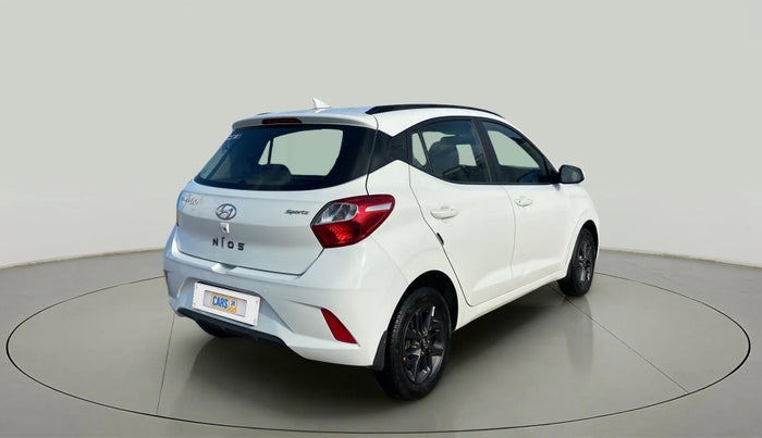 2022 Hyundai GRAND I10 NIOS SPORTZ 1.2 KAPPA VTVT, Petrol, Manual, 50,413 km, Right Back Diagonal