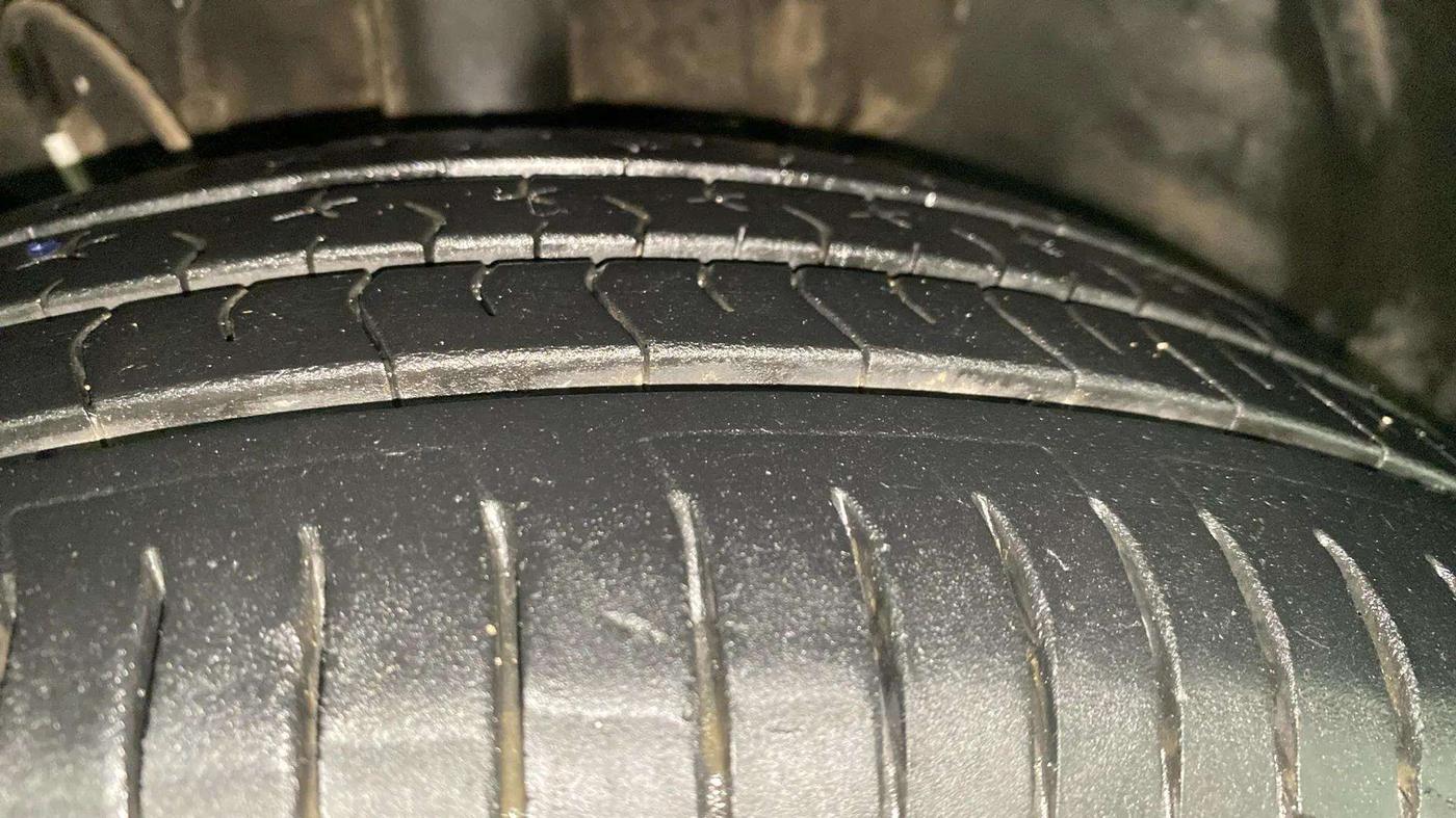 2022 Tata TIGOR XZ CNG, CNG, Manual, 82,289 km, Left Front Tyre Tread