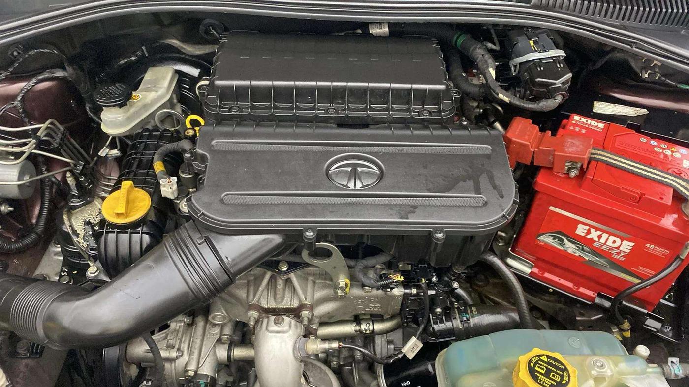 2022 Tata TIGOR XZ CNG, CNG, Manual, 82,289 km, Engine View