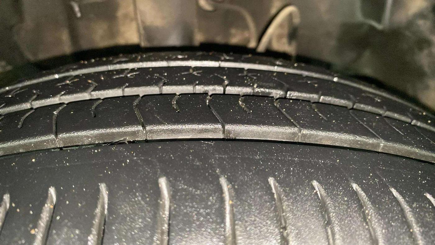 2022 Tata TIGOR XZ CNG, CNG, Manual, 82,289 km, Right Front Tyre Tread