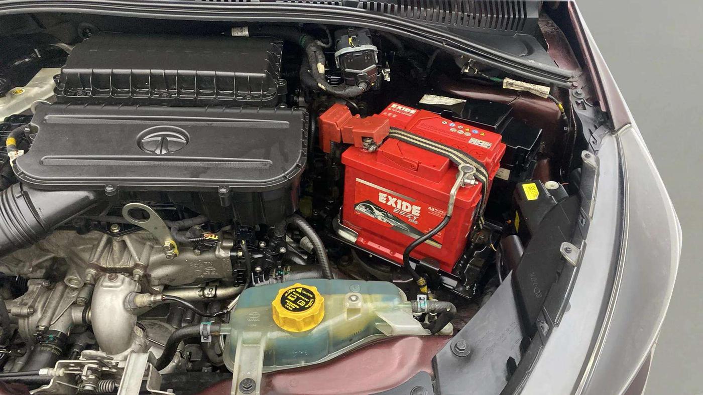 2022 Tata TIGOR XZ CNG, CNG, Manual, 82,289 km, Engine View - Left