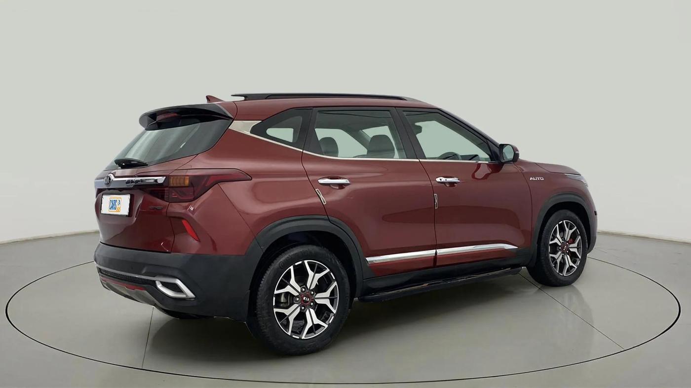 2020 KIA SELTOS GTX PLUS AT 1.5 DIESEL, Diesel, Automatic, 64,170 km, Right Back Diagonal
