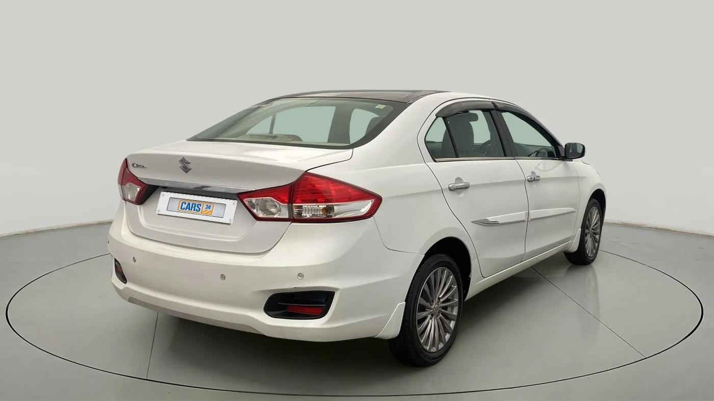 2017 Maruti Ciaz ALPHA 1.4 PETROL, Petrol, Manual, 89,408 km, Right Back Diagonal