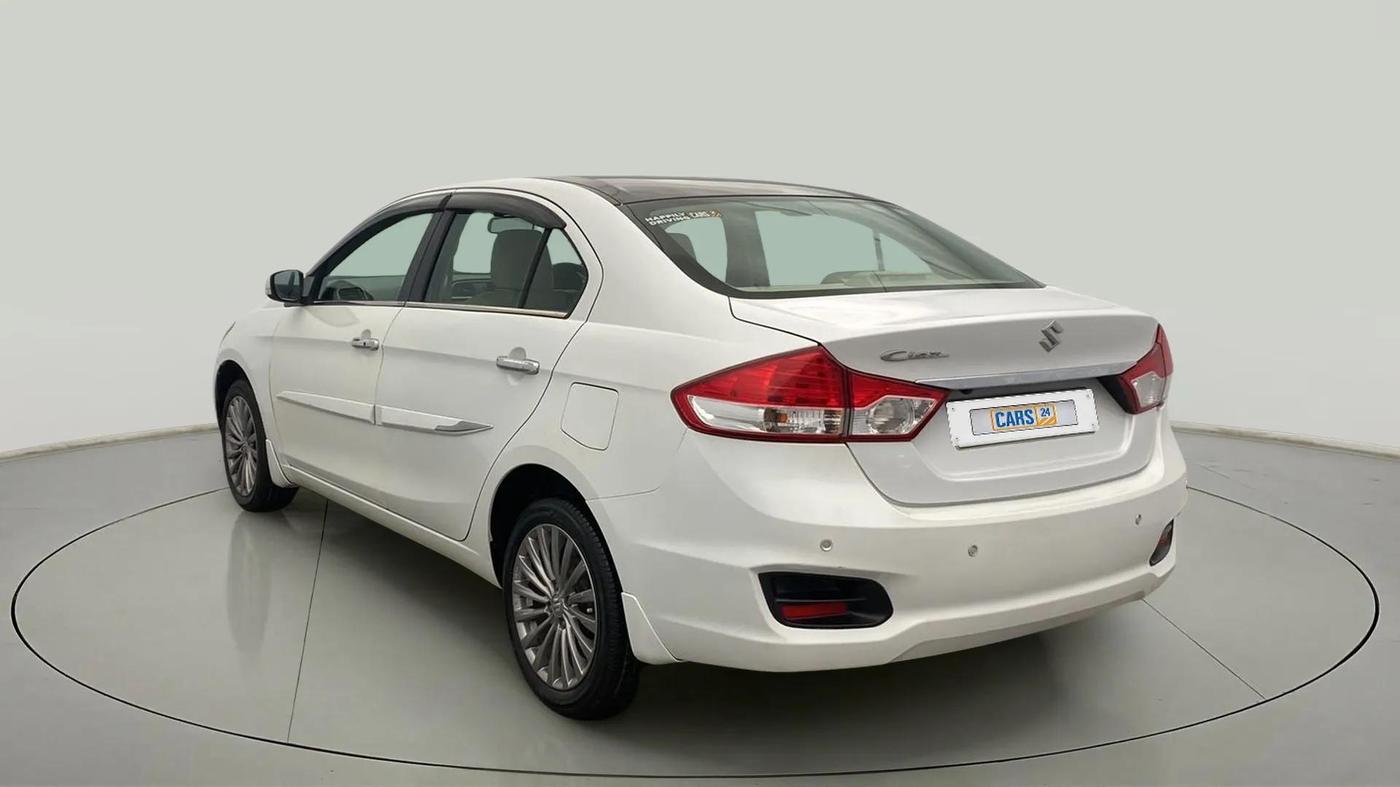 2017 Maruti Ciaz ALPHA 1.4 PETROL, Petrol, Manual, 89,408 km, Left Back Diagonal