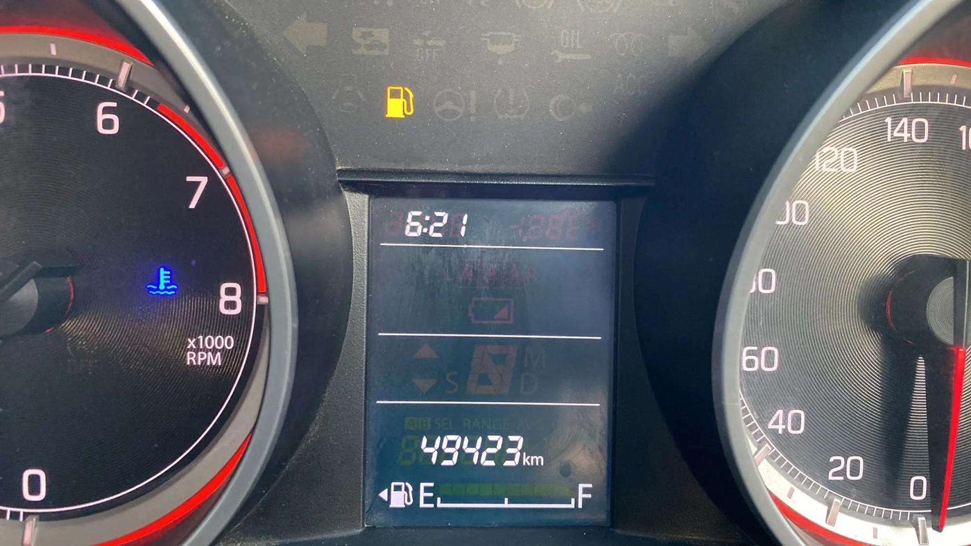 2022 Maruti Swift VXI, Petrol, Manual, 49,475 km, Odometer Image