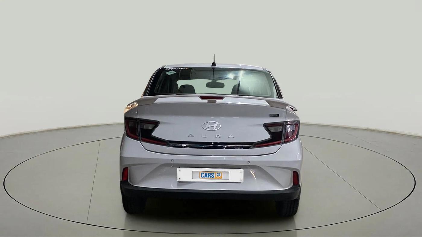 2024 Hyundai AURA S 1.2 CNG, CNG, Manual, 4,130 km, Back/Rear