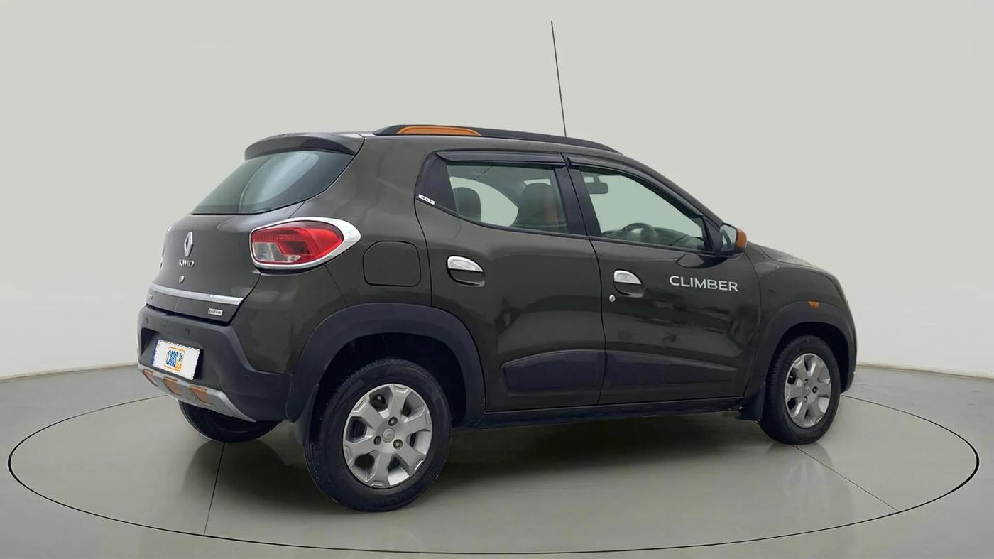 2018 Renault Kwid CLIMBER 1.0 AMT, Petrol, Automatic, 33,840 km, Right Back Diagonal