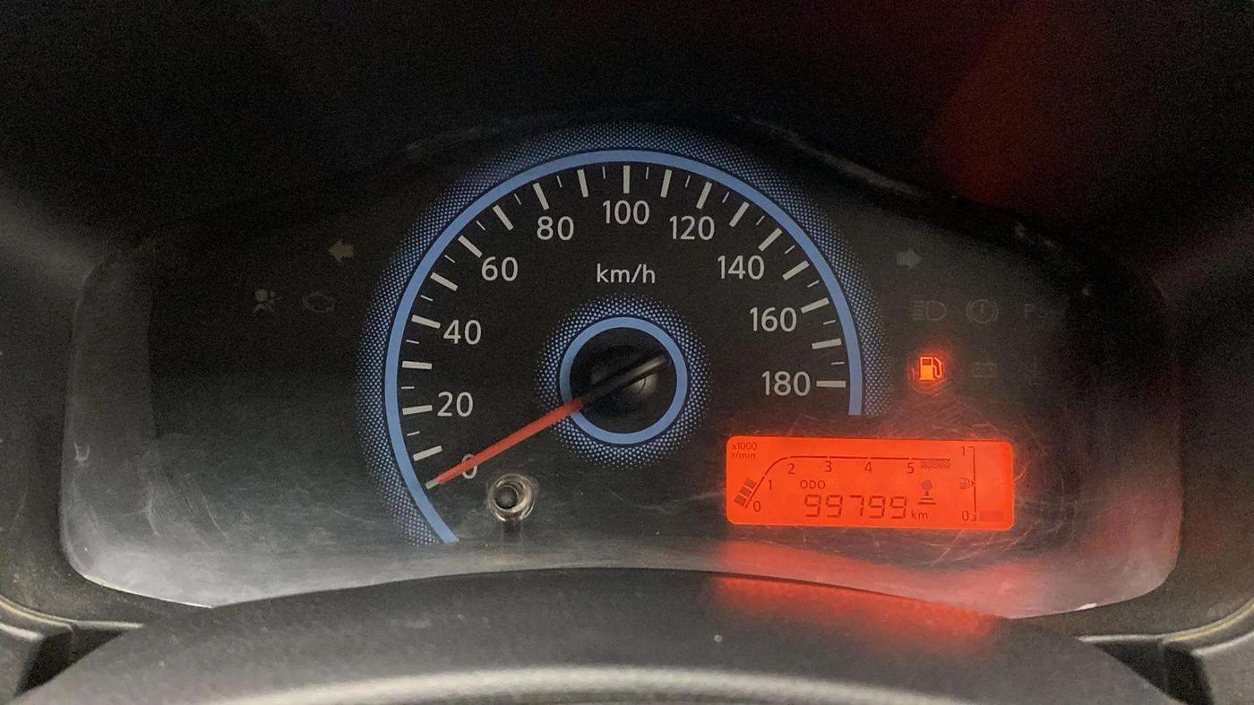 2017 Datsun Redi Go S 1.0, Petrol, Manual, 99,946 km, Odometer Image
