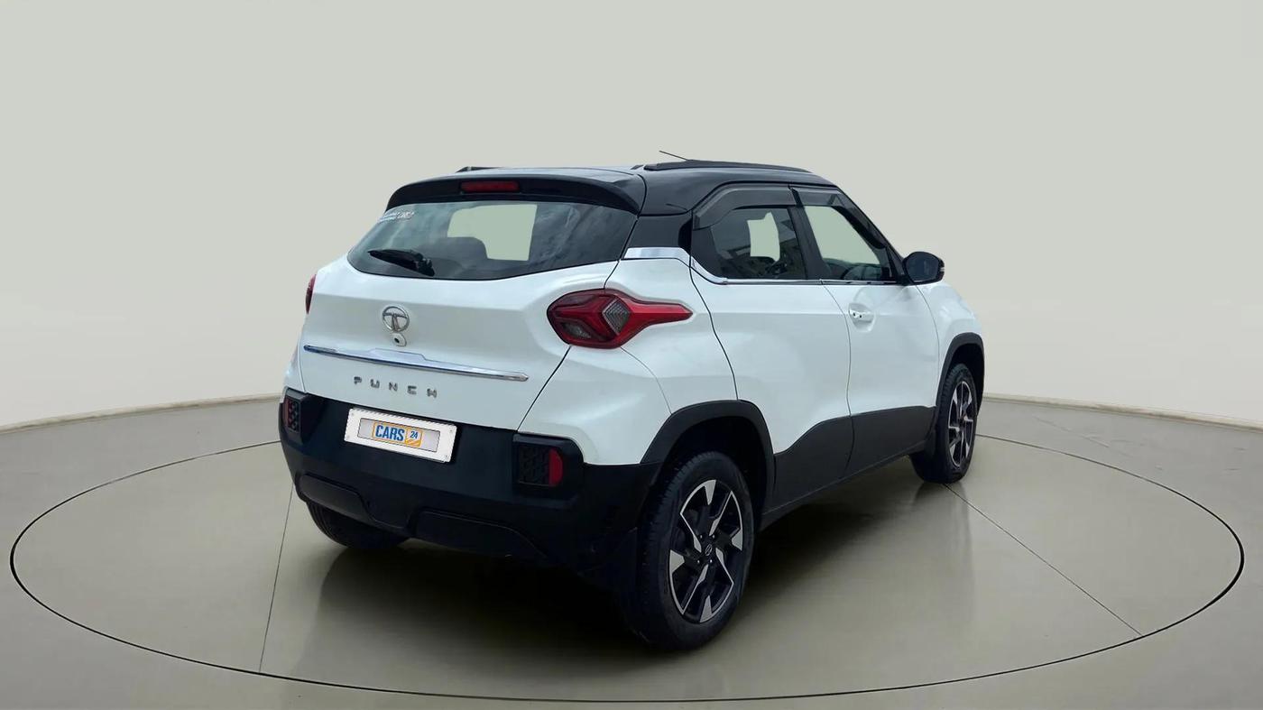 2022 Tata PUNCH CREATIVE  iRA PACK MT, Petrol, Manual, 46,125 km, Right Back Diagonal