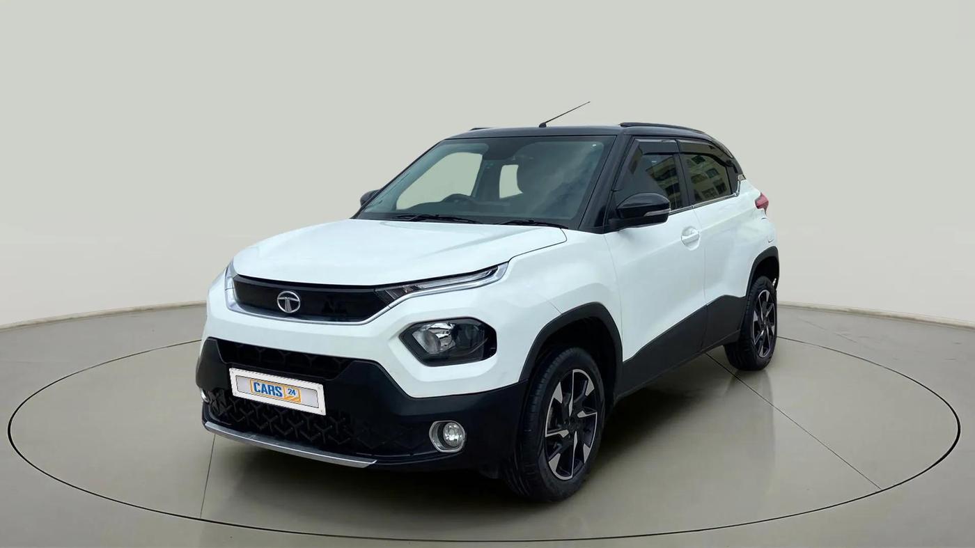 2022 Tata PUNCH CREATIVE  iRA PACK MT, Petrol, Manual, 46,125 km, Left Front Diagonal
