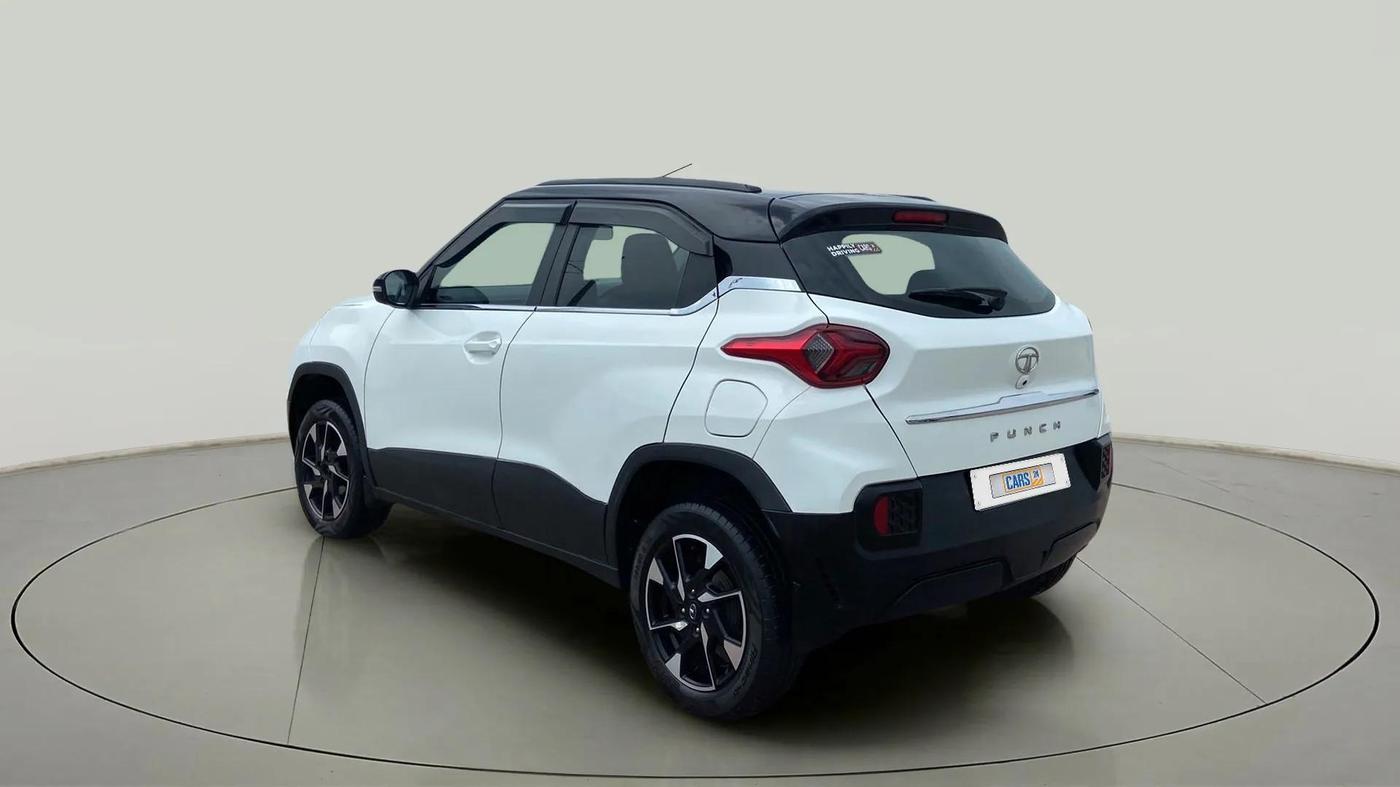 2022 Tata PUNCH CREATIVE  iRA PACK MT, Petrol, Manual, 46,125 km, Left Back Diagonal