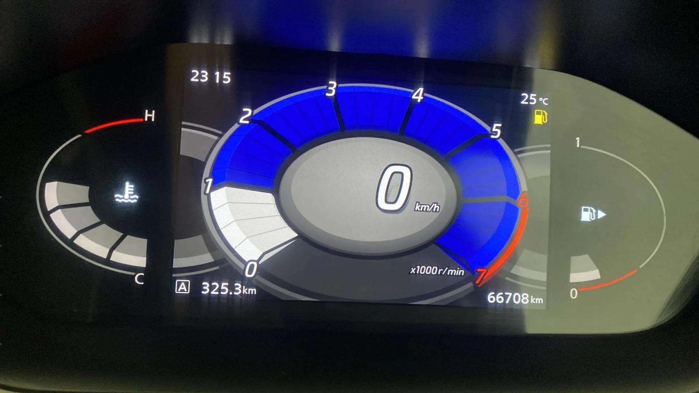 2022 Nissan MAGNITE XV MT, Petrol, Manual, 67,081 km, Odometer Image