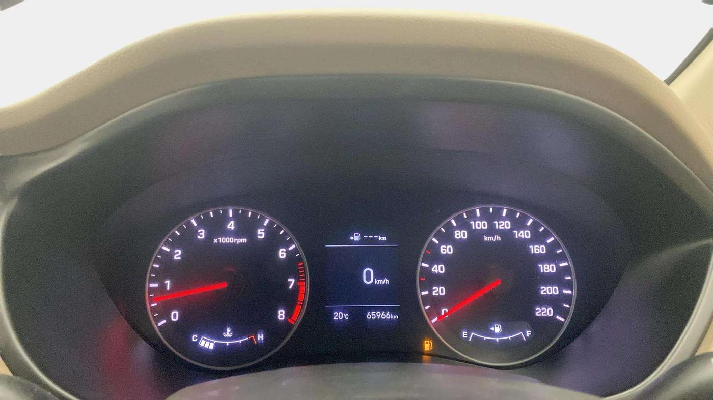 2018 Hyundai Elite i20 ASTA 1.2 (O), Petrol, Manual, 65,965 km, Odometer Image