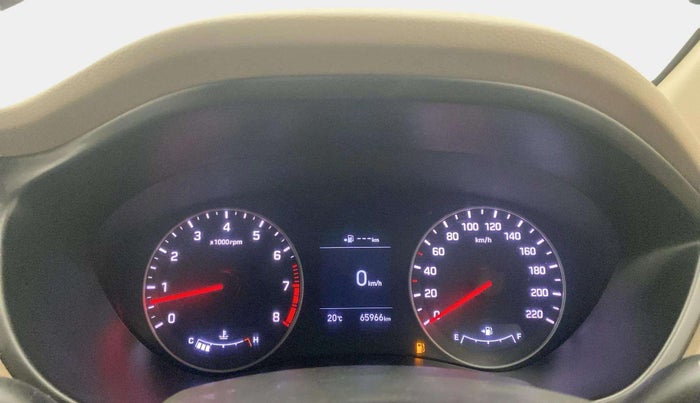 2018 Hyundai Elite i20 ASTA 1.2 (O), Petrol, Manual, 65,965 km, Odometer Image