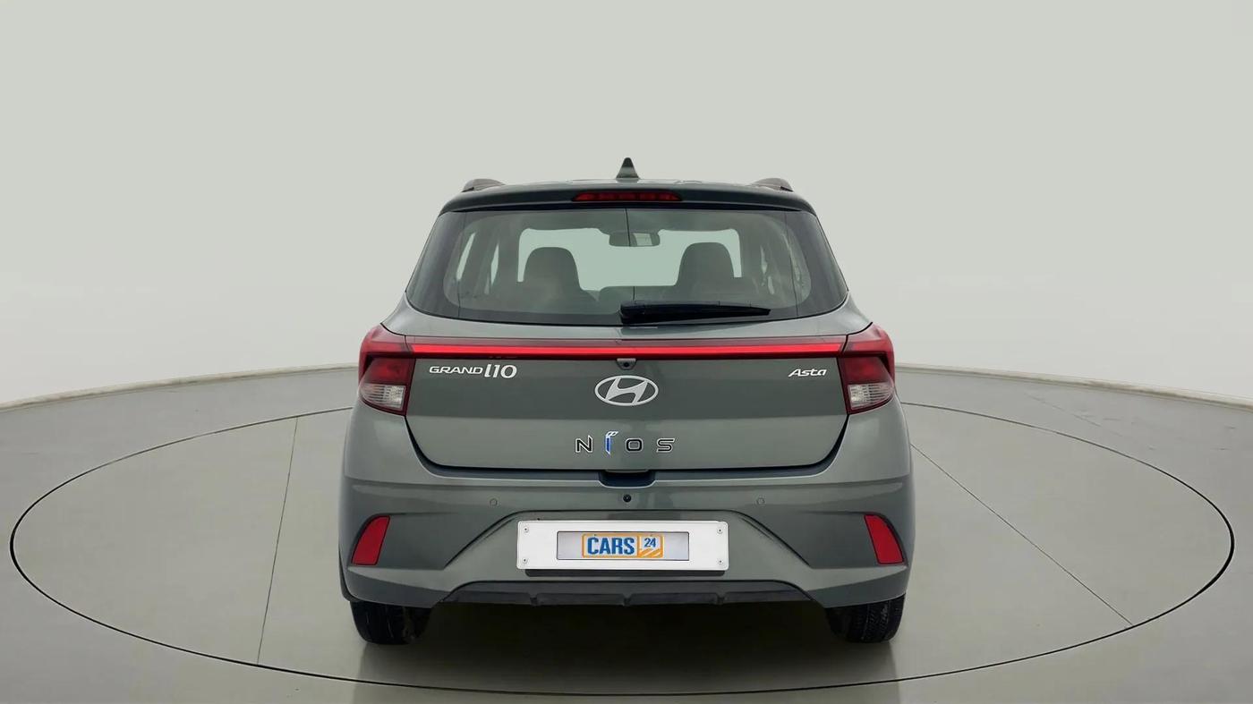 2023 Hyundai GRAND I10 NIOS ASTA AMT 1.2 KAPPA VTVT, Petrol, Automatic, 47,096 km, Back/Rear