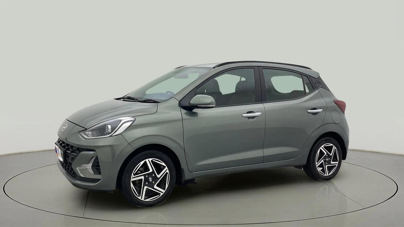 2023 Hyundai GRAND I10 NIOS ASTA AMT 1.2 KAPPA VTVT, Petrol, Automatic, 47,096 km, Left Front Diagonal