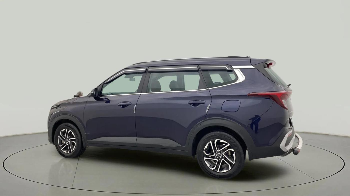 2022 KIA CARENS PRESTIGE PLUS 1.4 PETROL DCT 7 STR, Petrol, Automatic, 16,403 km, Left Back Diagonal