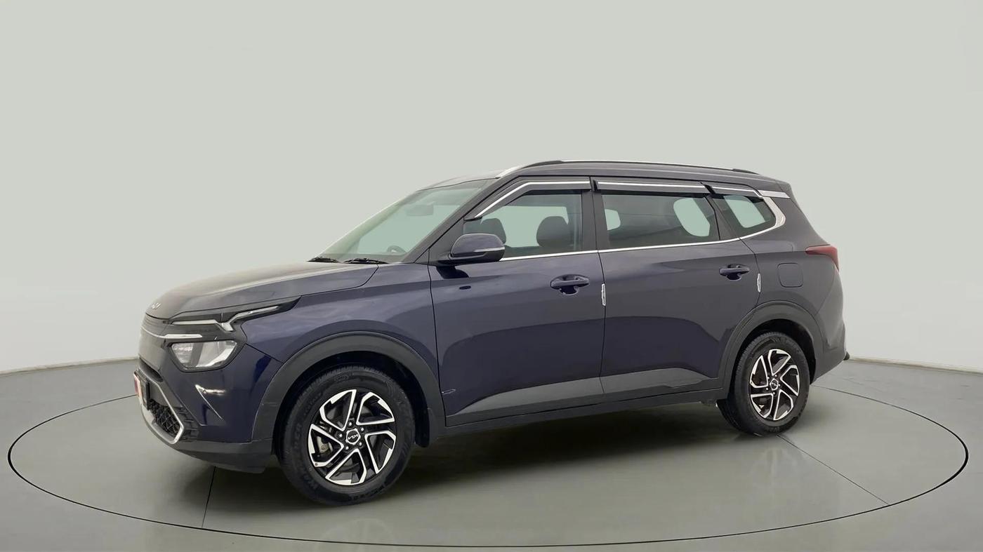 2022 KIA CARENS PRESTIGE PLUS 1.4 PETROL DCT 7 STR, Petrol, Automatic, 16,403 km, Left Front Diagonal
