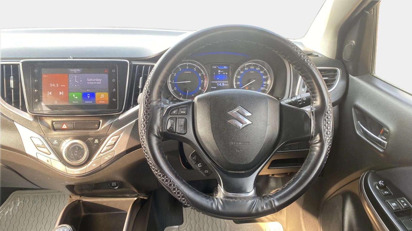 2020 Maruti Baleno ZETA PETROL 1.2, Petrol, Manual, 33,221 km, Steering Wheel Close Up