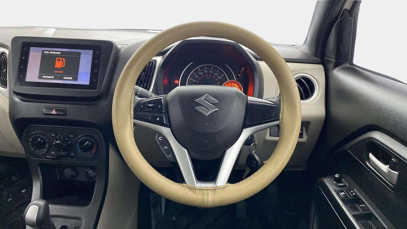 2019 Maruti New Wagon-R ZXI 1.2 AMT, Petrol, Automatic, 49,908 km, Steering Wheel Close Up