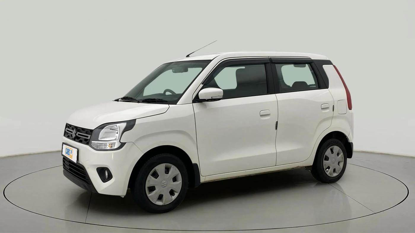 2019 Maruti New Wagon-R ZXI 1.2 AMT, Petrol, Automatic, 49,908 km, Left Front Diagonal