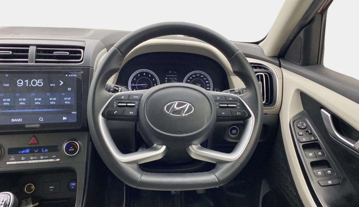 2021 Hyundai Creta SX EXECUTIVE 1.5 PETROL, Petrol, Manual, 34,512 km, Steering Wheel Close Up