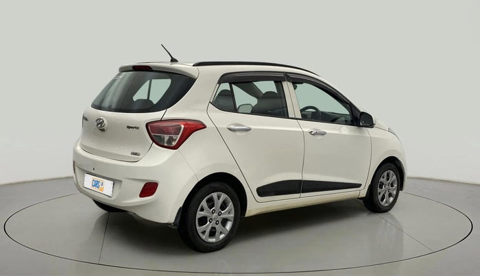 2014 Hyundai Grand i10 SPORTZ 1.2 KAPPA VTVT, Petrol, Manual, 56,093 km, Right Back Diagonal