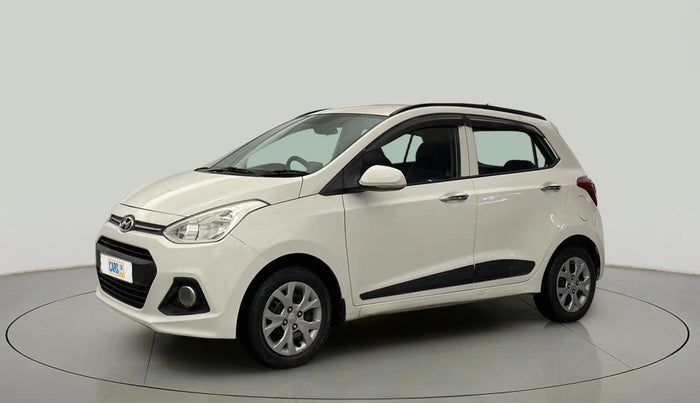 2014 Hyundai Grand i10 SPORTZ 1.2 KAPPA VTVT, Petrol, Manual, 56,093 km, Left Front Diagonal