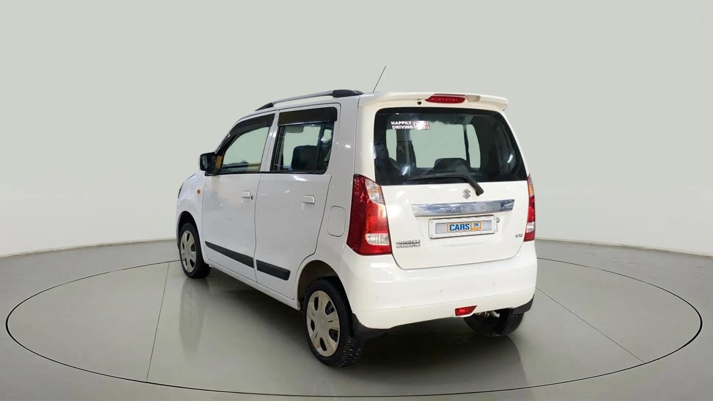 2015 Maruti Wagon R 1.0 VXI, Petrol, Manual, 39,534 km, Left Back Diagonal