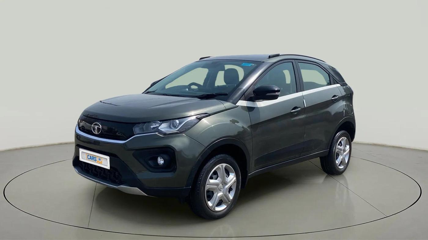 2021 Tata NEXON XZ PETROL, Petrol, Manual, 28,974 km, Left Front Diagonal