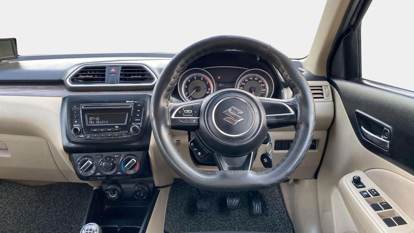 2020 Maruti Dzire VXI, Petrol, Manual, 18,081 km, Steering Wheel Close Up