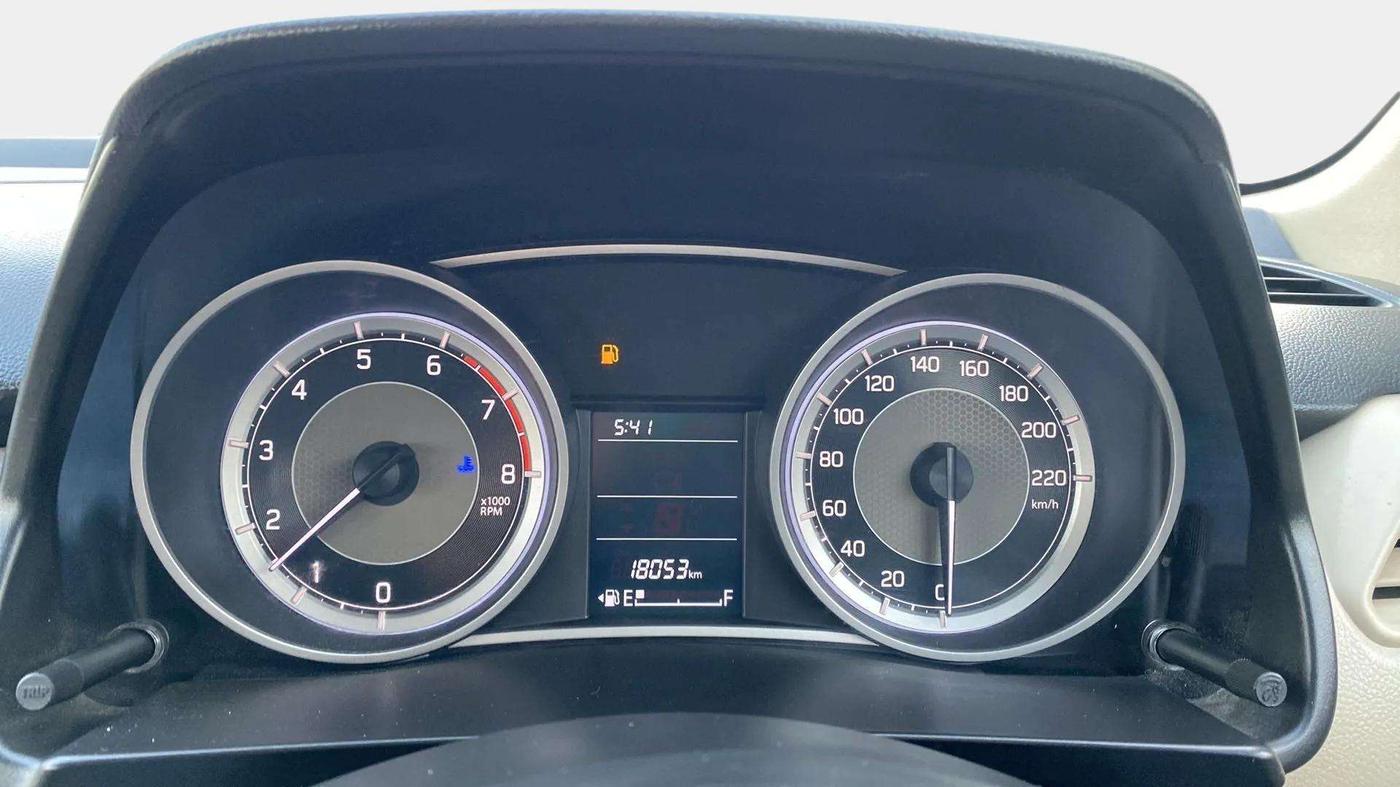 2020 Maruti Dzire VXI, Petrol, Manual, 18,081 km, Odometer Image