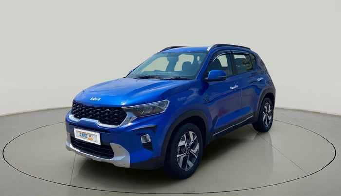 2021 KIA SONET HTX 1.0 IMT, Petrol, Manual, 32,648 km, Left Front Diagonal