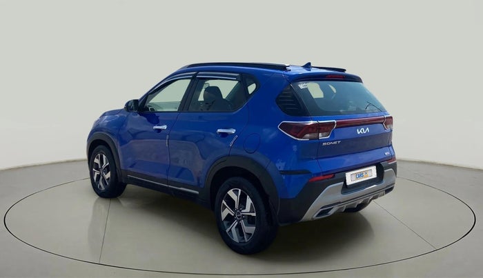 2021 KIA SONET HTX 1.0 IMT, Petrol, Manual, 32,648 km, Left Back Diagonal