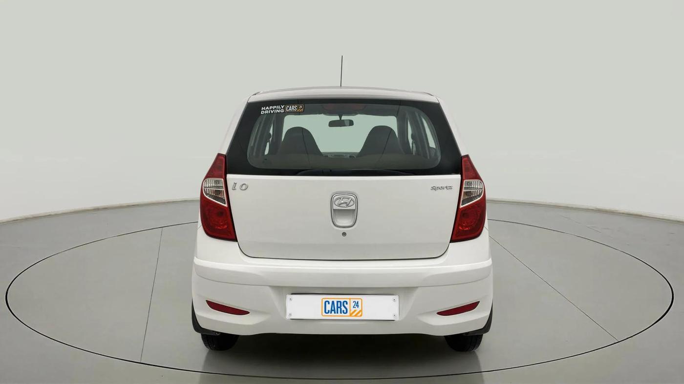 2015 Hyundai i10 SPORTZ 1.1, Petrol, Manual, 54,446 km, Back/Rear