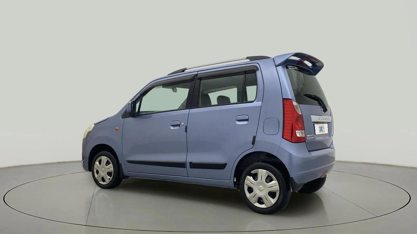 2013 Maruti Wagon R 1.0 VXI, Petrol, Manual, 69,704 km, Left Back Diagonal