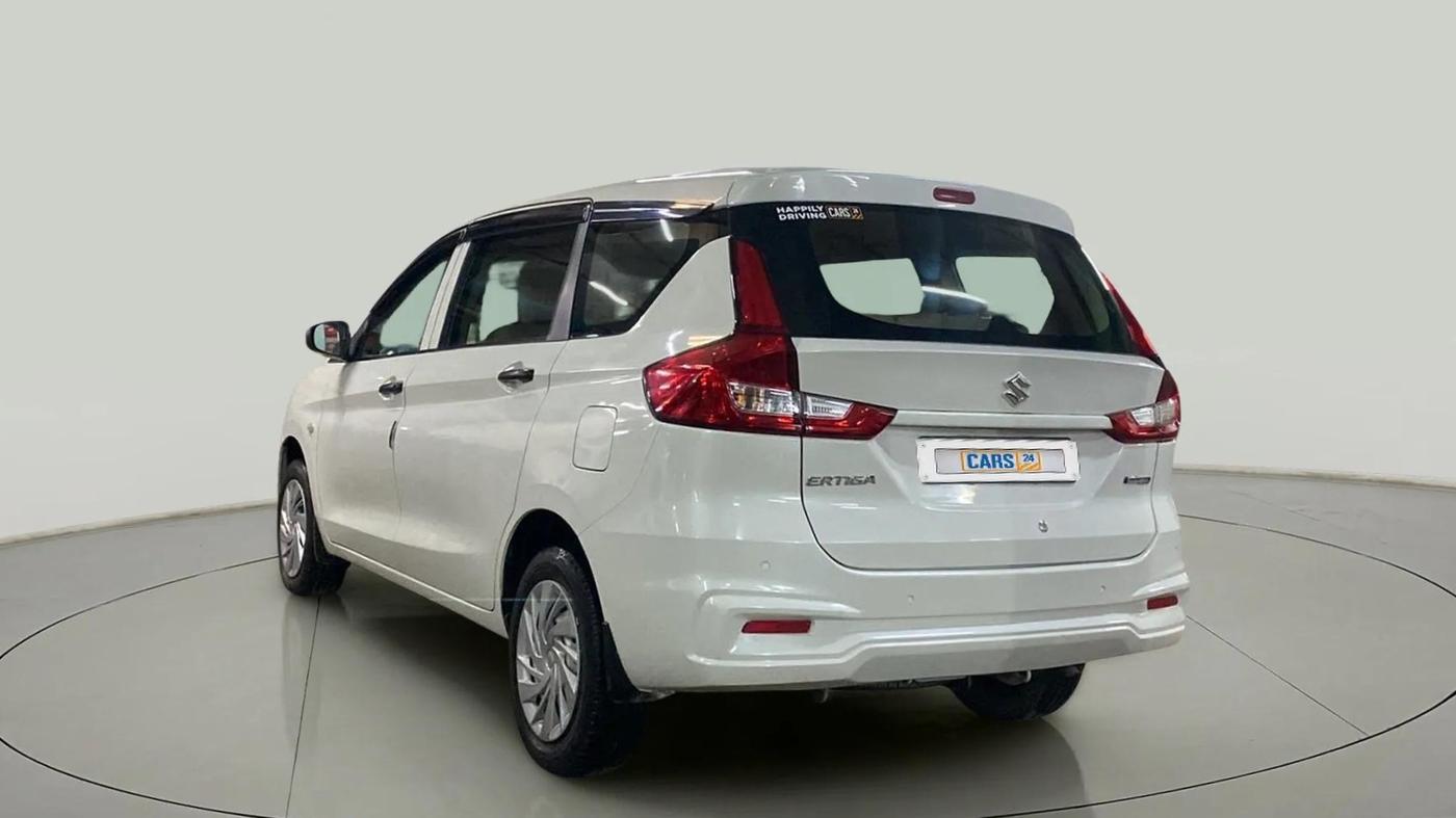 2021 Maruti Ertiga LXI SHVS, Petrol, Manual, 42,243 km, Left Back Diagonal
