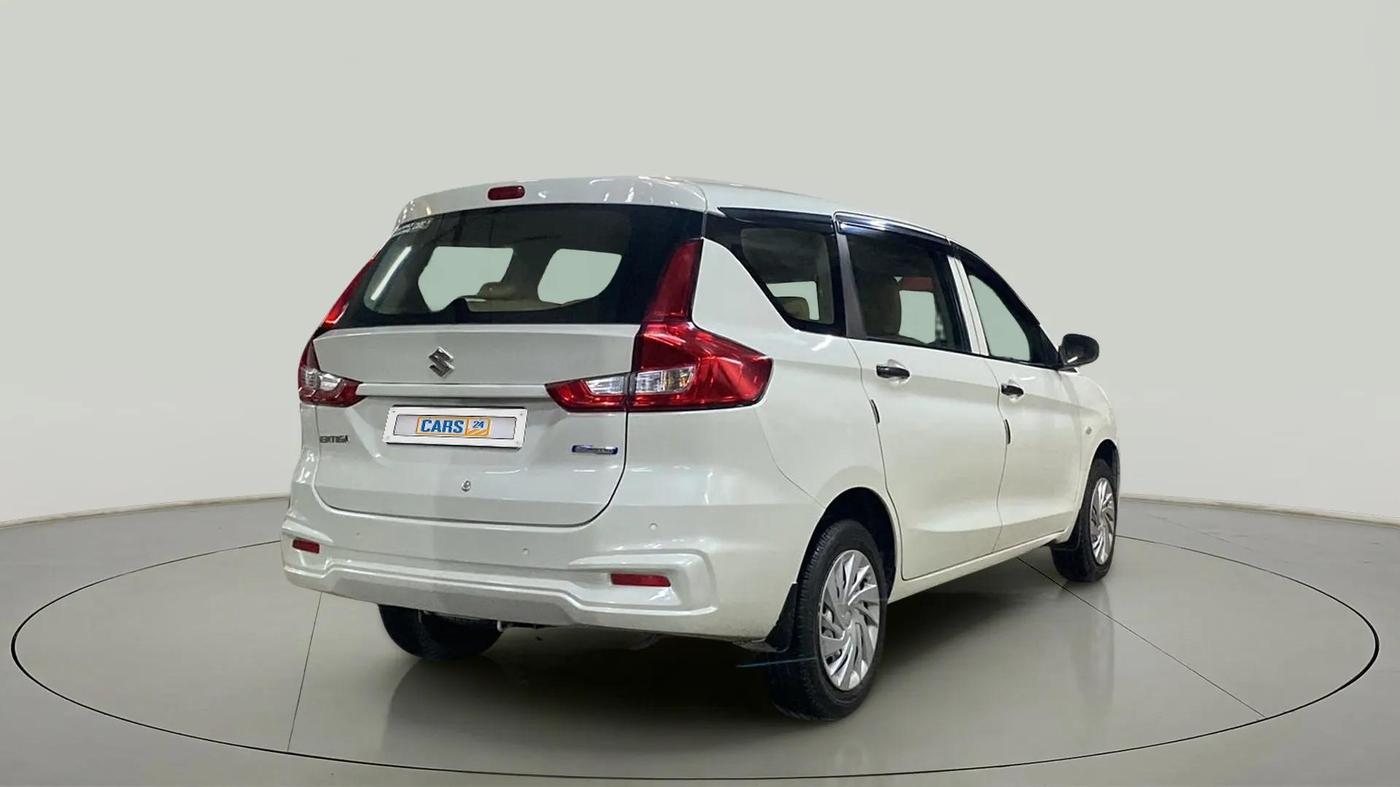 2021 Maruti Ertiga LXI SHVS, Petrol, Manual, 42,243 km, Right Back Diagonal